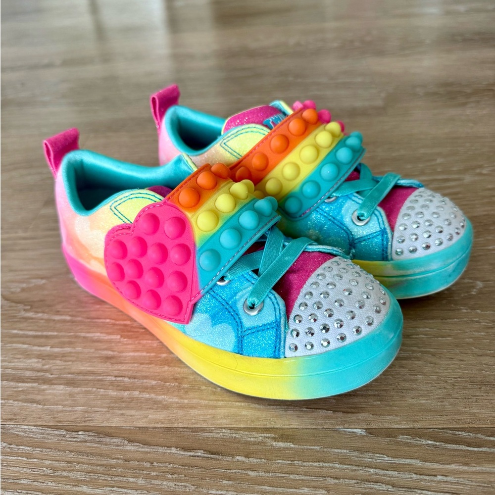 Skechers Rainbow Pop-It Kids Sneakers